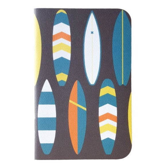 Bradley & Lily Bold Surfboard Mini Notebook