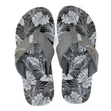 Kaka'ako Kasuals "Auahi" Men's Slippers- Black/Gray