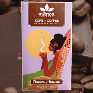 Manoa "Kope Coffee" 60% Dark Milk Chocolate Bar