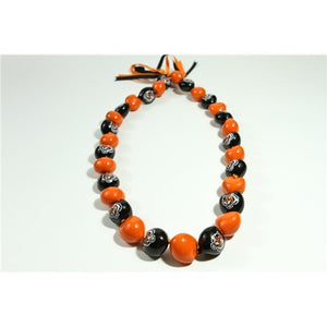 NFL Cincinnati Bengals Kukui Nut Lei - Polynesian Cultural Center