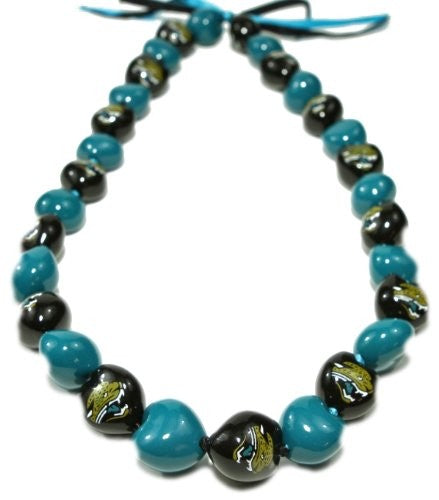 NFL Jacksonville Jaguars Kukui Nut Lei - Polynesian Cultural Center