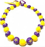 NFL Minnesota Vikings Kukui Nut Lei - Polynesian Cultural Center