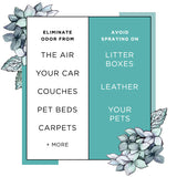 Pet Pourri "Pawsitively Fresh" Air + Fabric Odor Eliminator Use Information