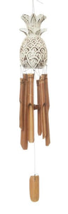 Hand-carved Bamboo Pineapple Wind Chime