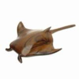 Earthview Mini Ironwood Manta Ray Figurine